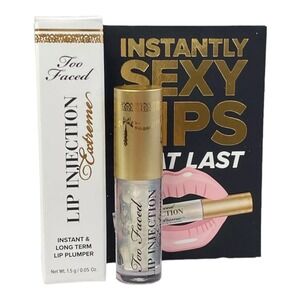 Too Faced Lip Injection Extreme Instant & Long Term Lip Plumper  Travel Size NIB